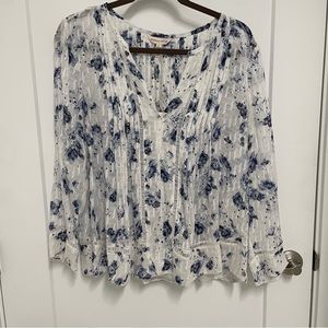 Rebecca Taylor Meteor Flower Top